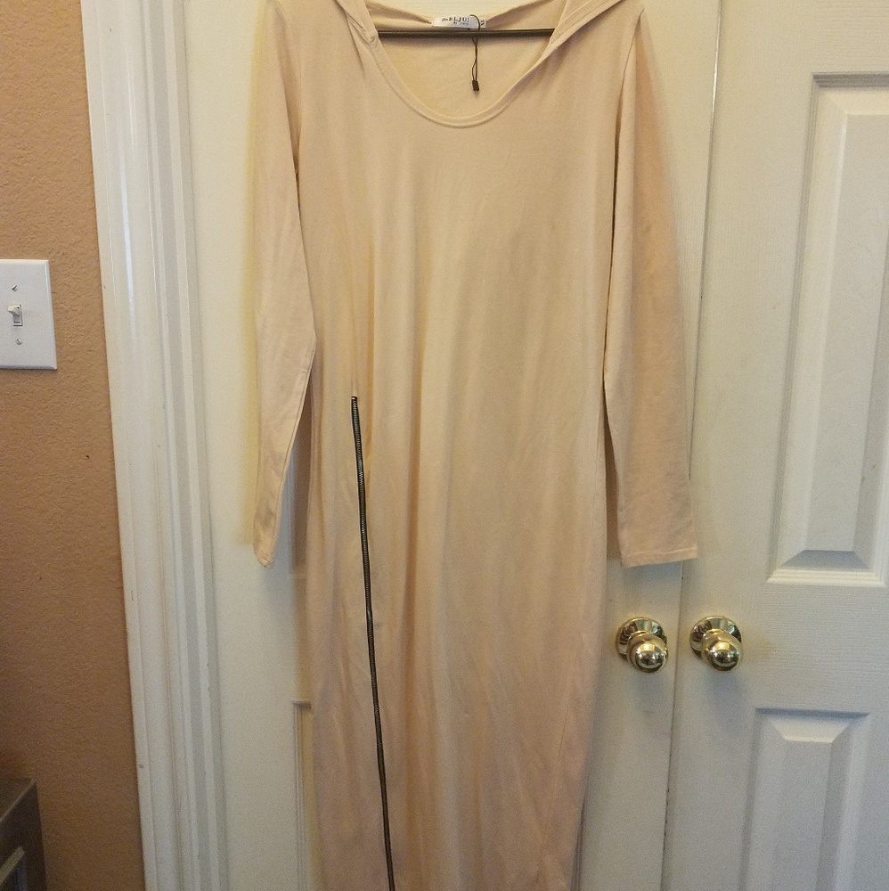 Hooded Midi Dress